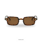 Milan - Leopard with Brown Lenses