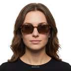 Milan - Leopard with Brown Lenses - model female