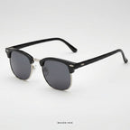 Monaco - Black with Black Lenses - angle left
