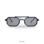 Munich - Black with Gradient Blue Lenses