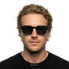 New York - Black with Dark Lenses - model male