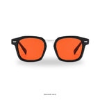 New York - Black with Red Lenses