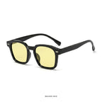 New York - Black with Yellow Lenses - angle left