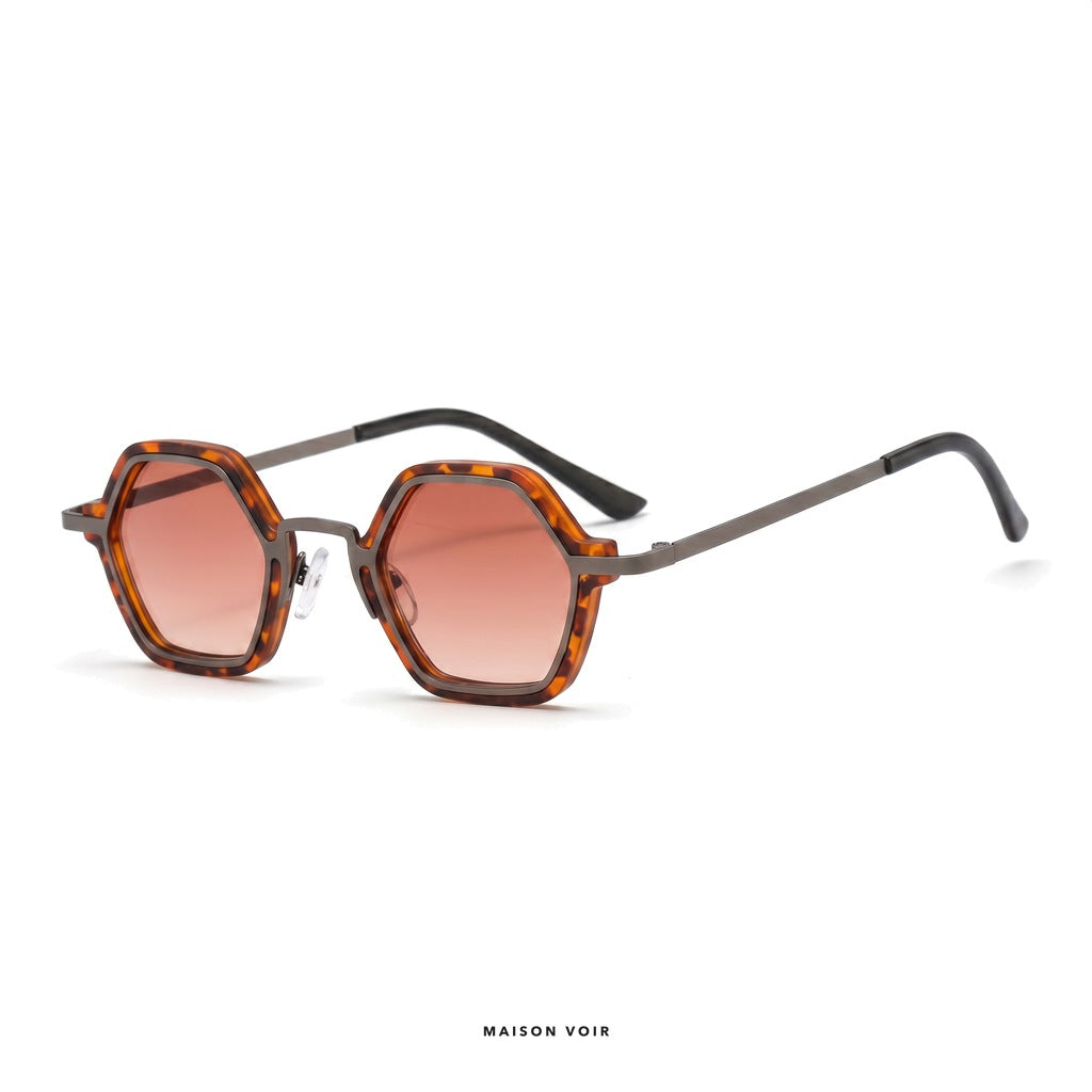 Nice - Leopard with Orange Lenses - angle left