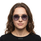 Nice - Oreo with Purple Lenses - model female