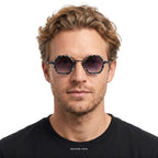 Nice - Oreo with Purple Lenses - model male