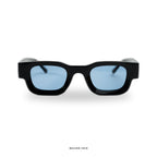 Paris - Black with Blue Lenses