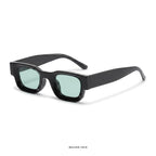 Paris - Black with Green Lenses - angle left