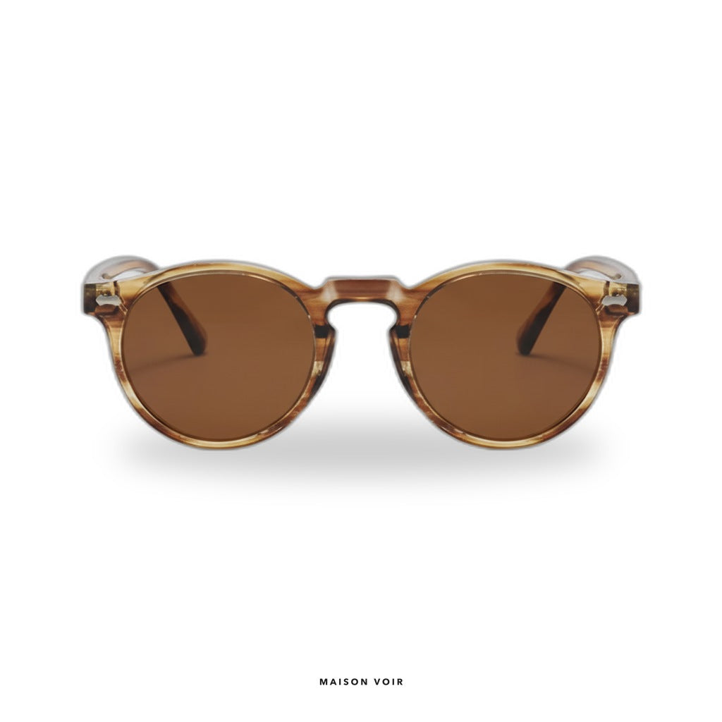 Portofino - Champagne with Brown Lenses