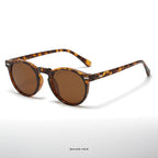 Portofino - Leopard with Brown Lenses - angle left