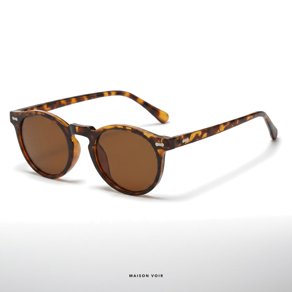 Portofino - Leopard with Brown Lenses - angle left