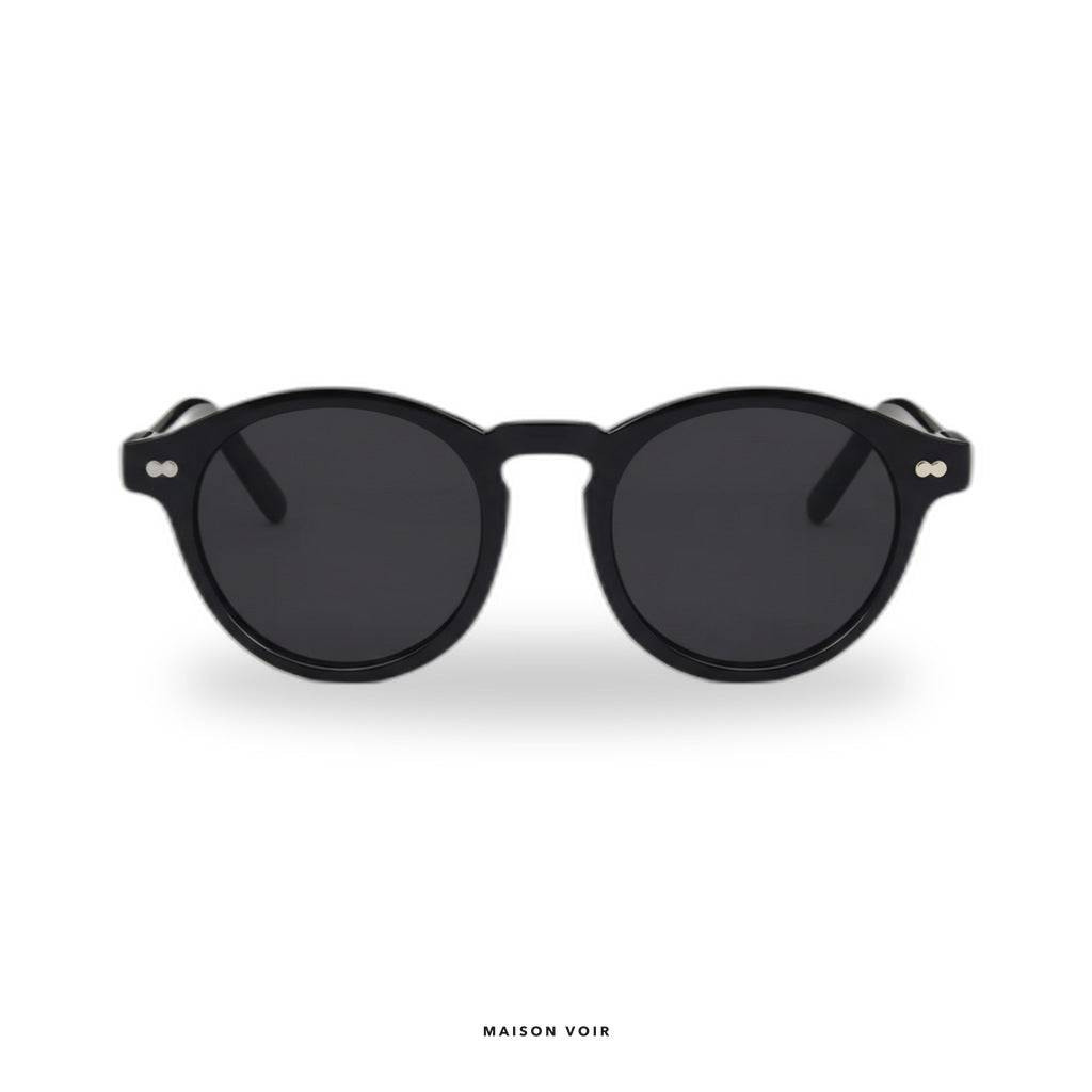 Saint-Tropez - Black with Black Lenses