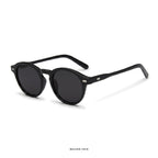 Saint-Tropez - Black with Black Lenses - angle left