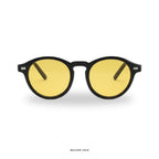 Saint-Tropez - Black with Yellow Lenses
