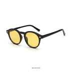 Saint-Tropez - Black with Yellow Lenses - angle left