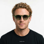 Saint-Tropez - Green with Dark Lenses - model male