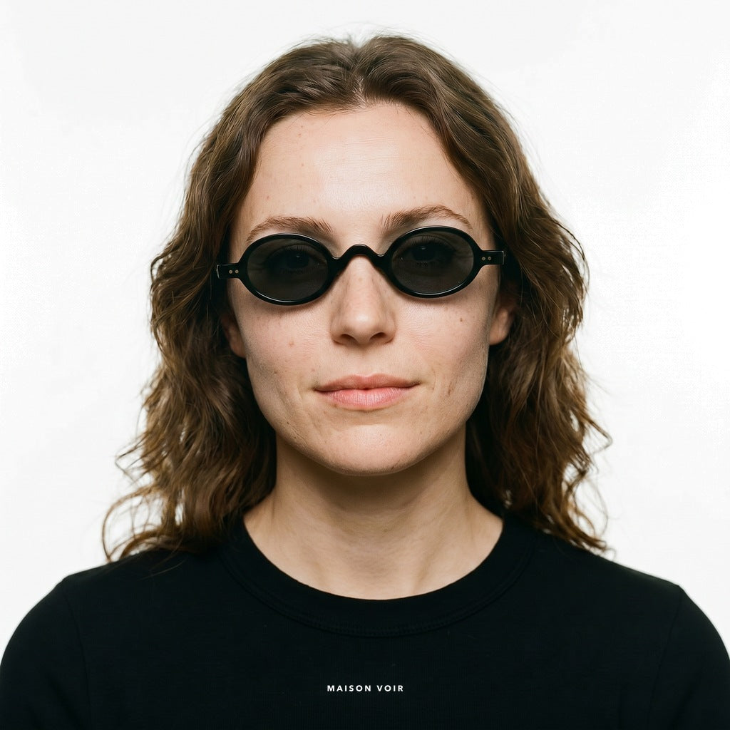Tokyo - Black with Black Lenses - model female