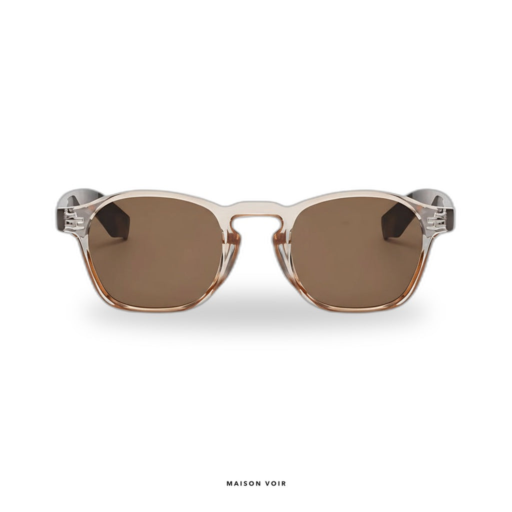Ibiza - Transparent/Turtle with Brown Lenses