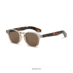 Ibiza - Transparent/Turtle with Brown Lenses - angle left