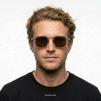 Ibiza - Transparent/Turtle with Brown Lenses - model male