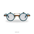 Amsterdam - Blue/Turtle with Gray Lenses