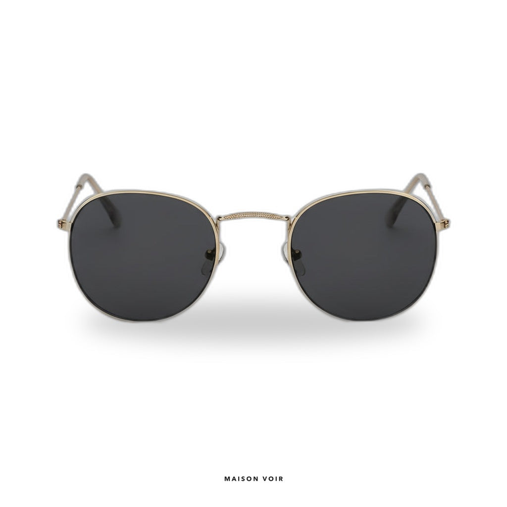 Verona - Gold with Black Lenses