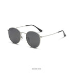 Verona - Silver with Black Lenses - angle left