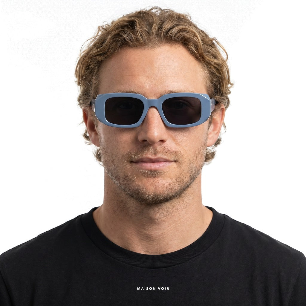 Vienna - Blue with Dark Lenses - model male