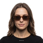 Vienna - Brown with Brown Lenses - model female