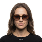 Vienna - Leopard with Gradient Lenses - model female