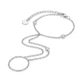 Rivière Silver Hand Chain
