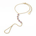 Étincelle Amethyst Hand Chain