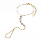 Étincelle Amethyst Hand Chain