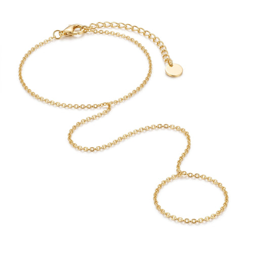 Lumière Gold Hand Chain