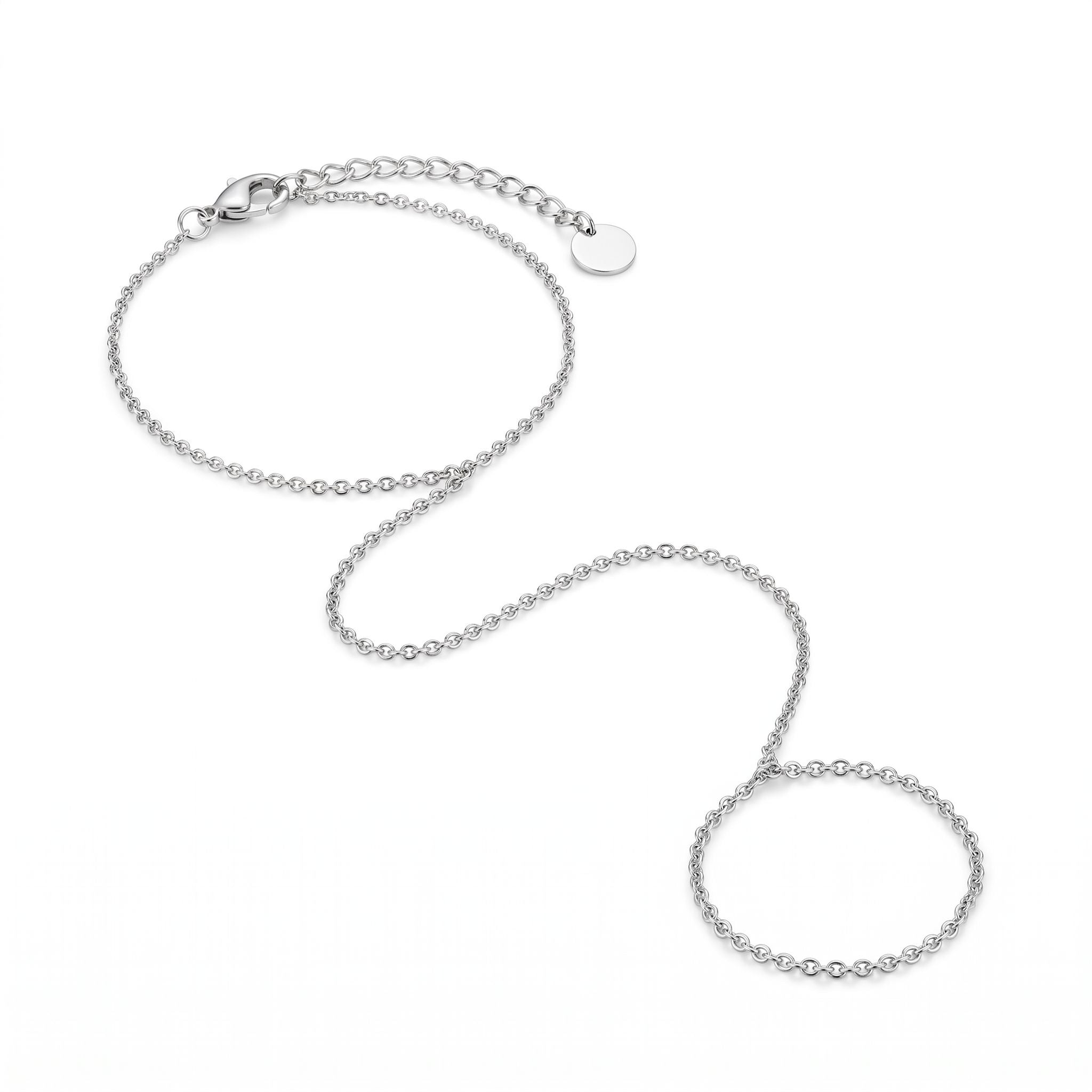 Lumière Silver Hand Chain