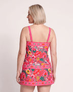 The Altea Tankini - [Hot Pink] - back