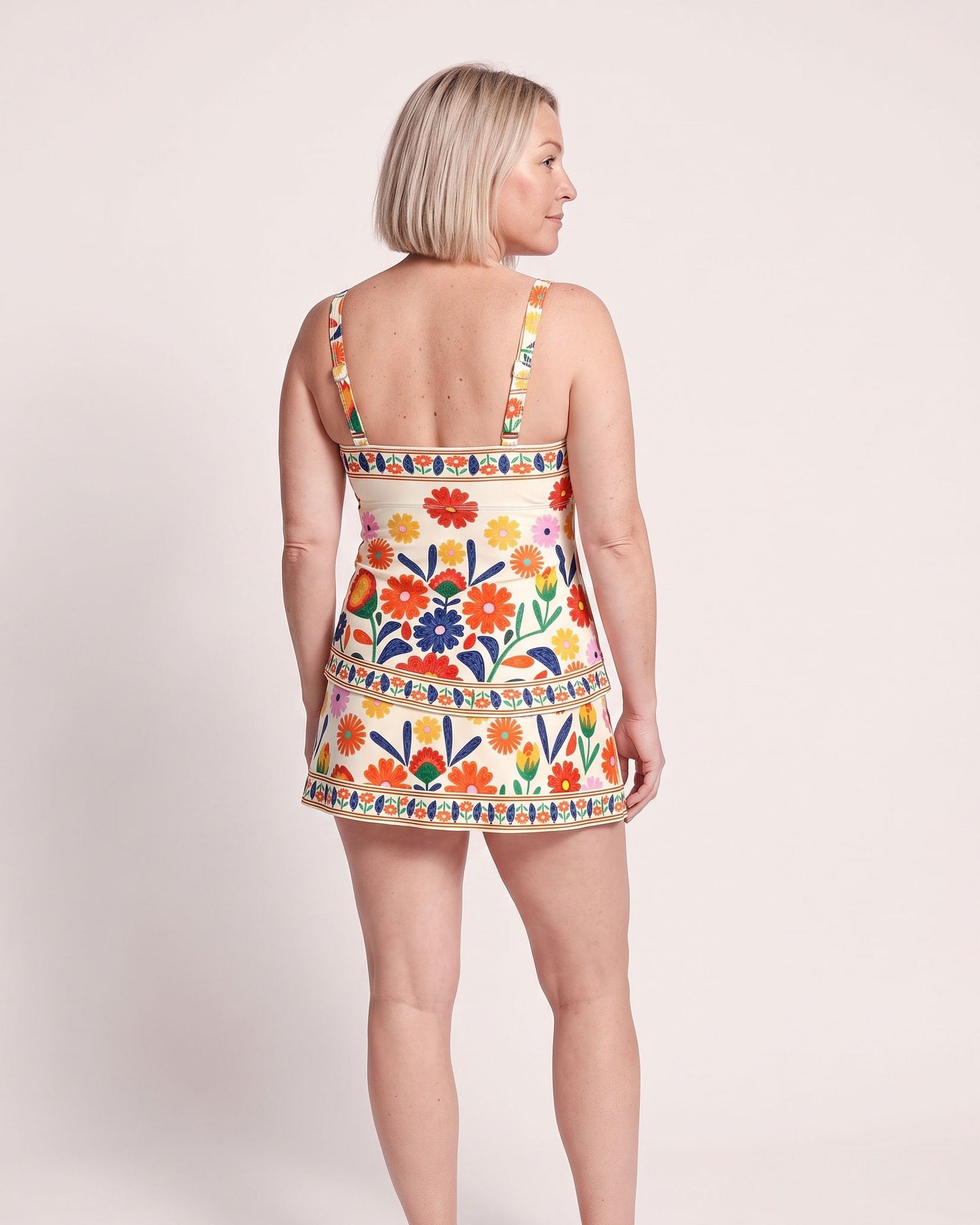 The Altea Tankini - [Multi Color] - back