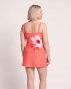 The Altea Tankini - [Orange Floral] - back