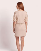 The Beaulieu Sundress - [Beige] - back