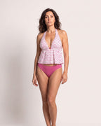 The Cadaqués Tankini - [Red] - front