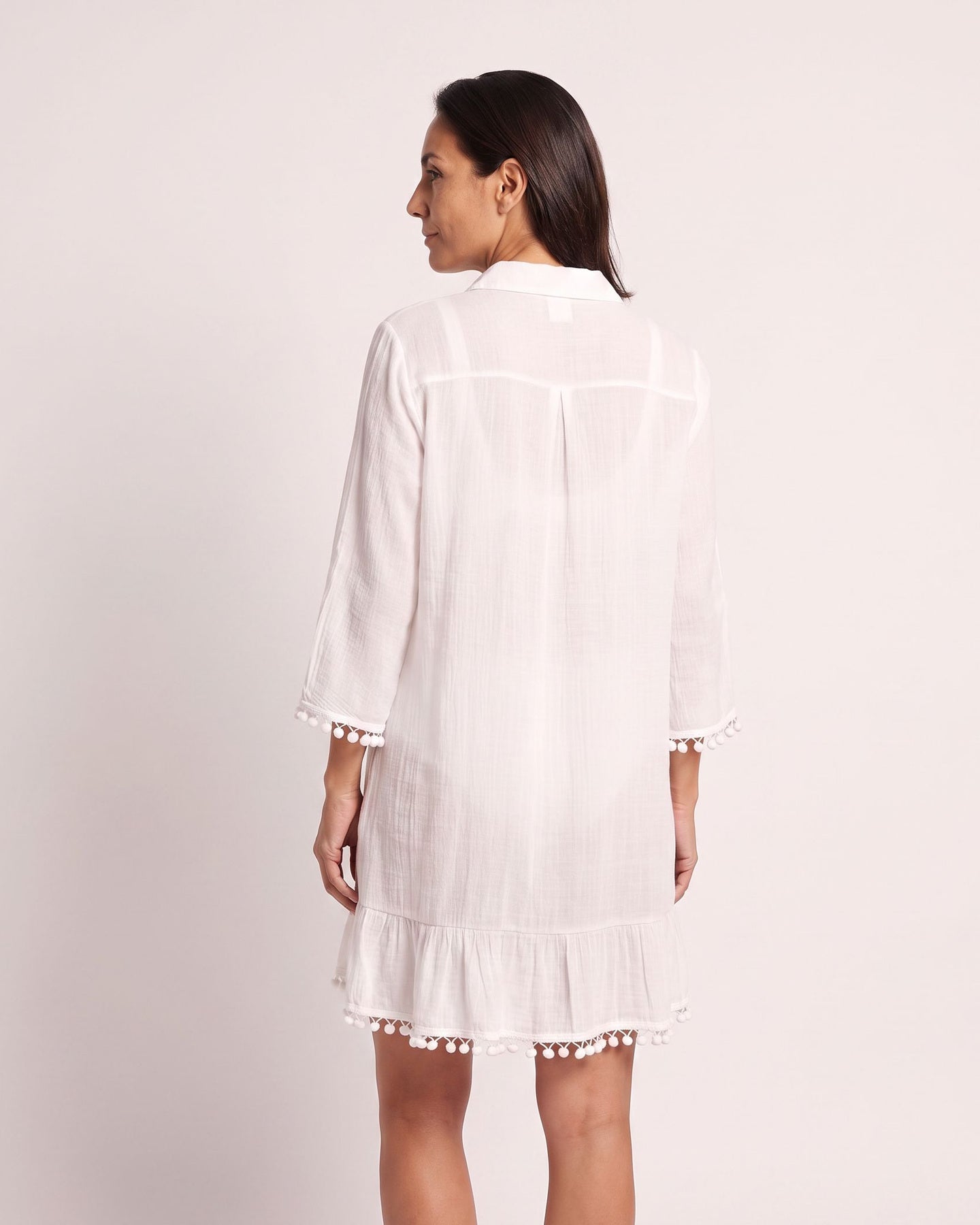 The Capri Cover-Up - [White] - back