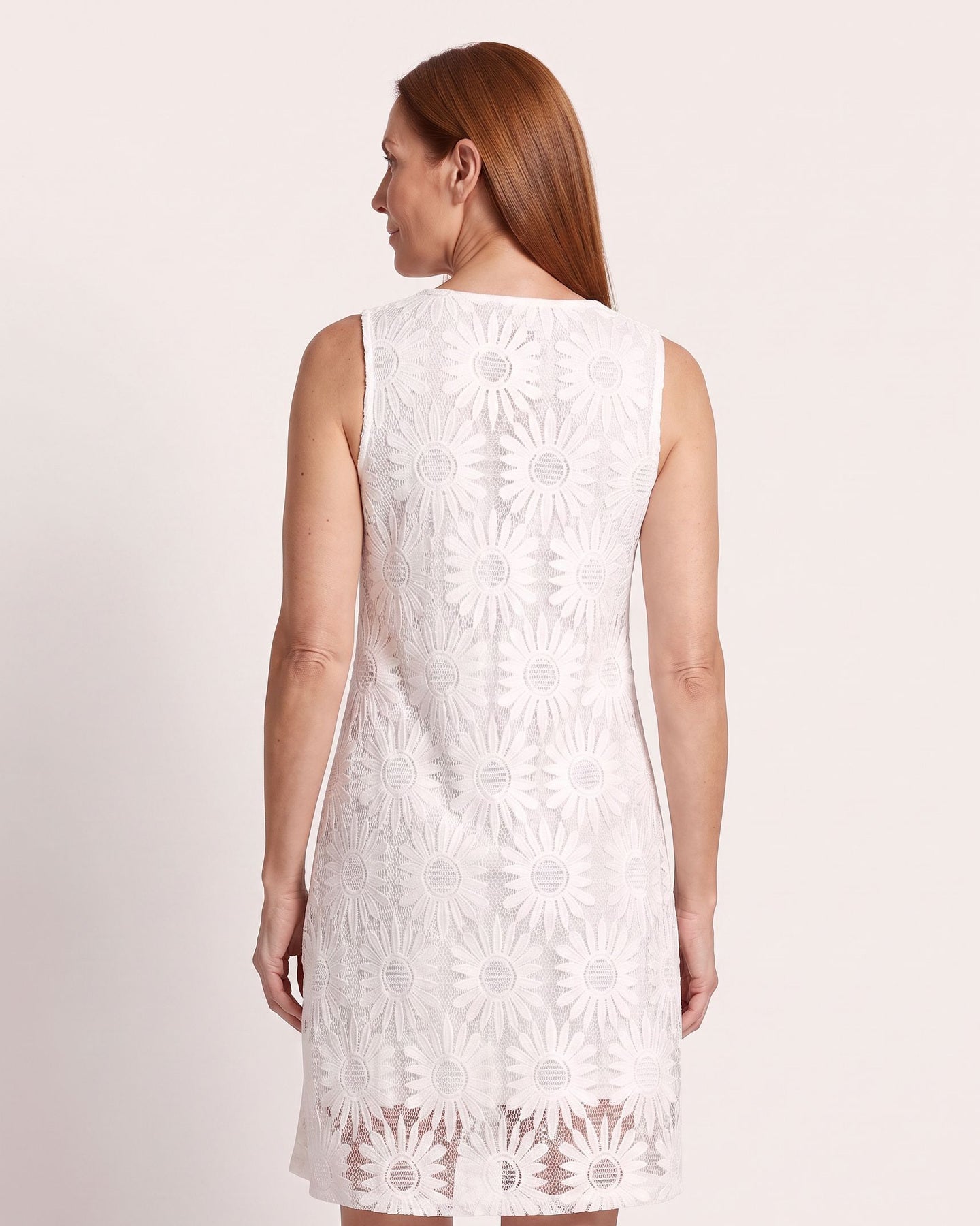 The Corfu Sundress - [White] - back