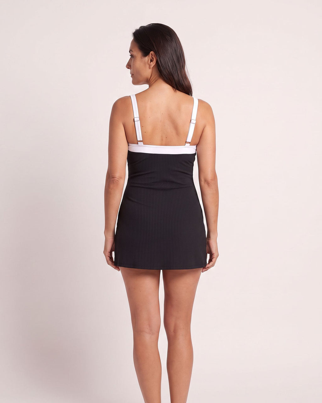 The Deià Tankini - [Black] - back