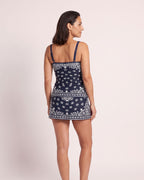 The Deià Tankini - [Navy Tribal] - back