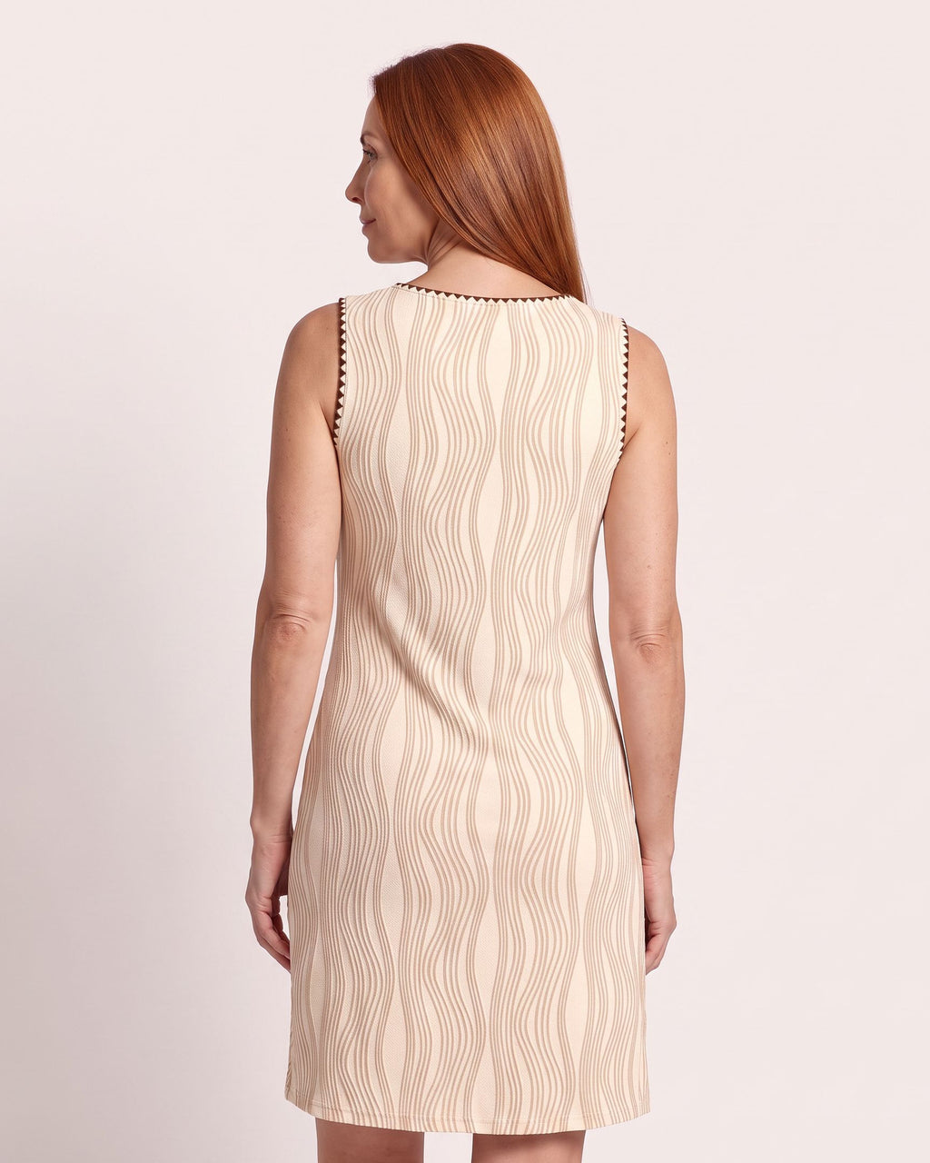The Hyères Sundress - [Beige] - back