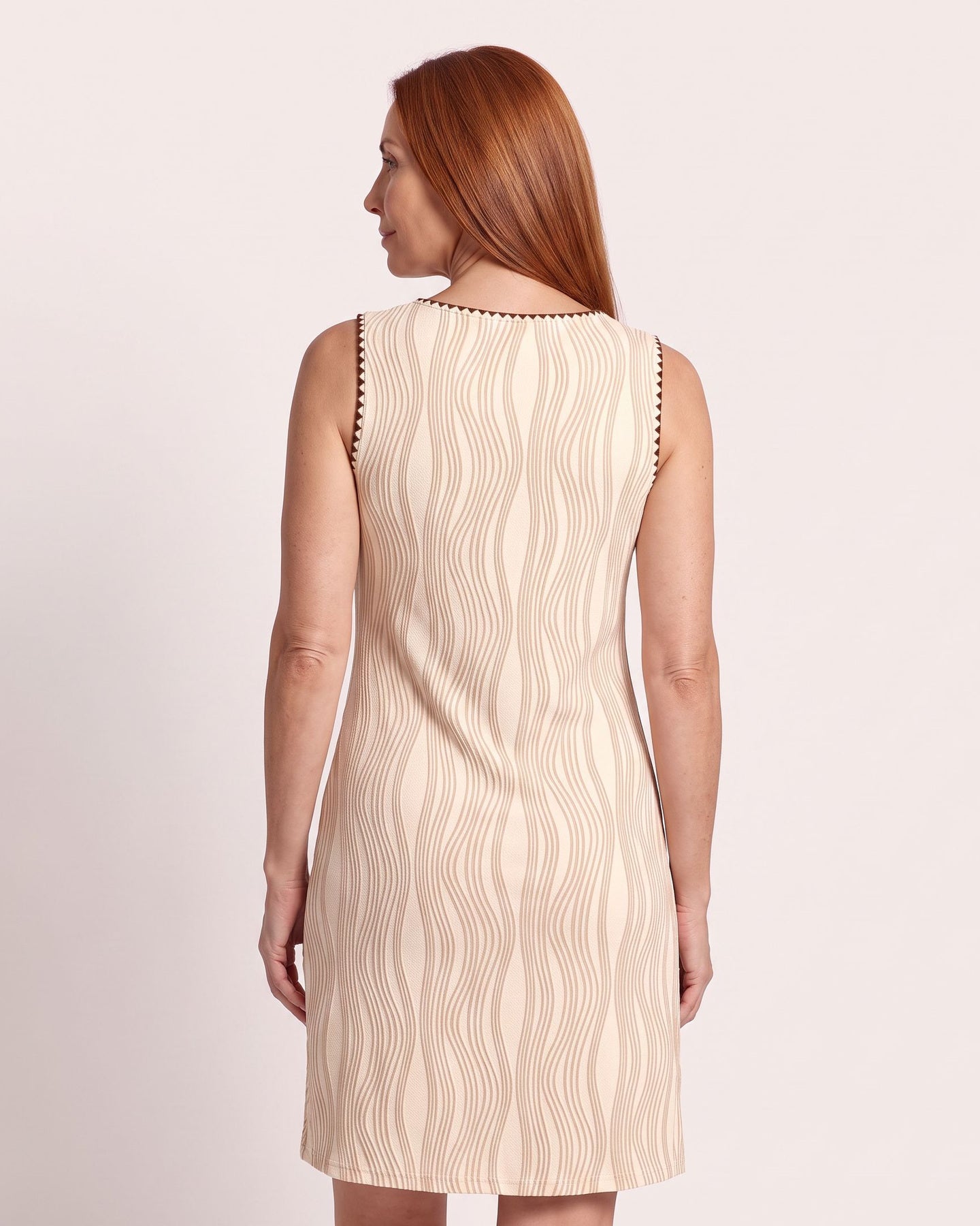 The Hyères Sundress - [Beige] - back