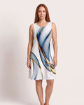 The Hyères Sundress - [Blue] - front