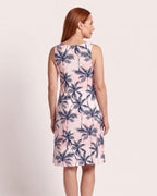 The Hyères Sundress - [Light Pink Floral] - back