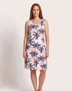 The Hyères Sundress - [Light Pink Floral] - front