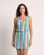 The Ischia Cover-Up - [Multi Stripe] - front